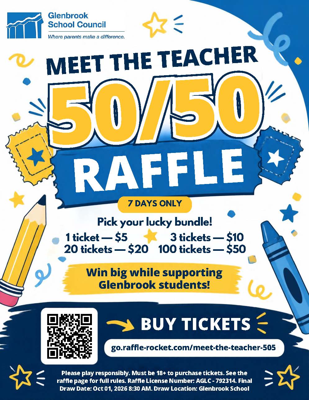 Meet the Teacher 5050 Flyer full